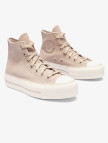 Converse Chuck Taylor All Star Lift Kadın Bej Sneaker Converse Chuck Taylor All Star Lift Kadın Bej Sneaker