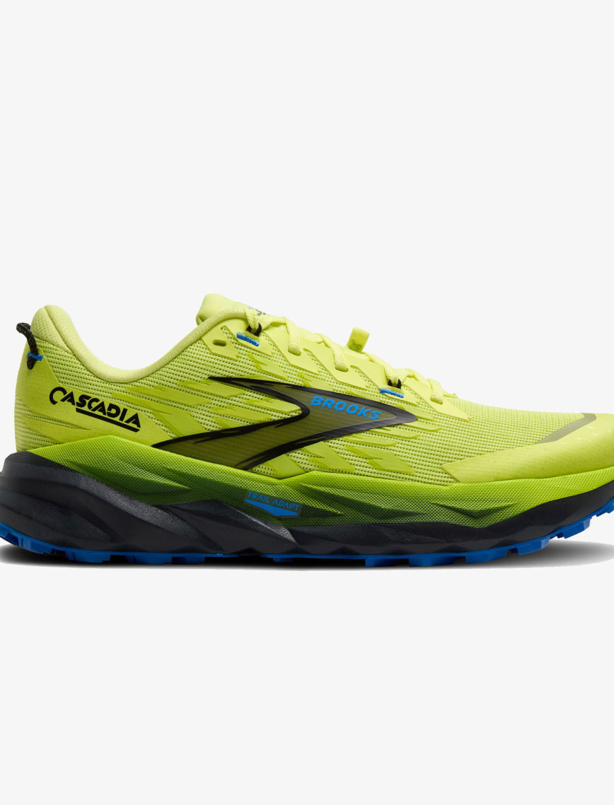 Brooks Cascadia 19 Erkek Sarı Koşu Ayakkabısı
