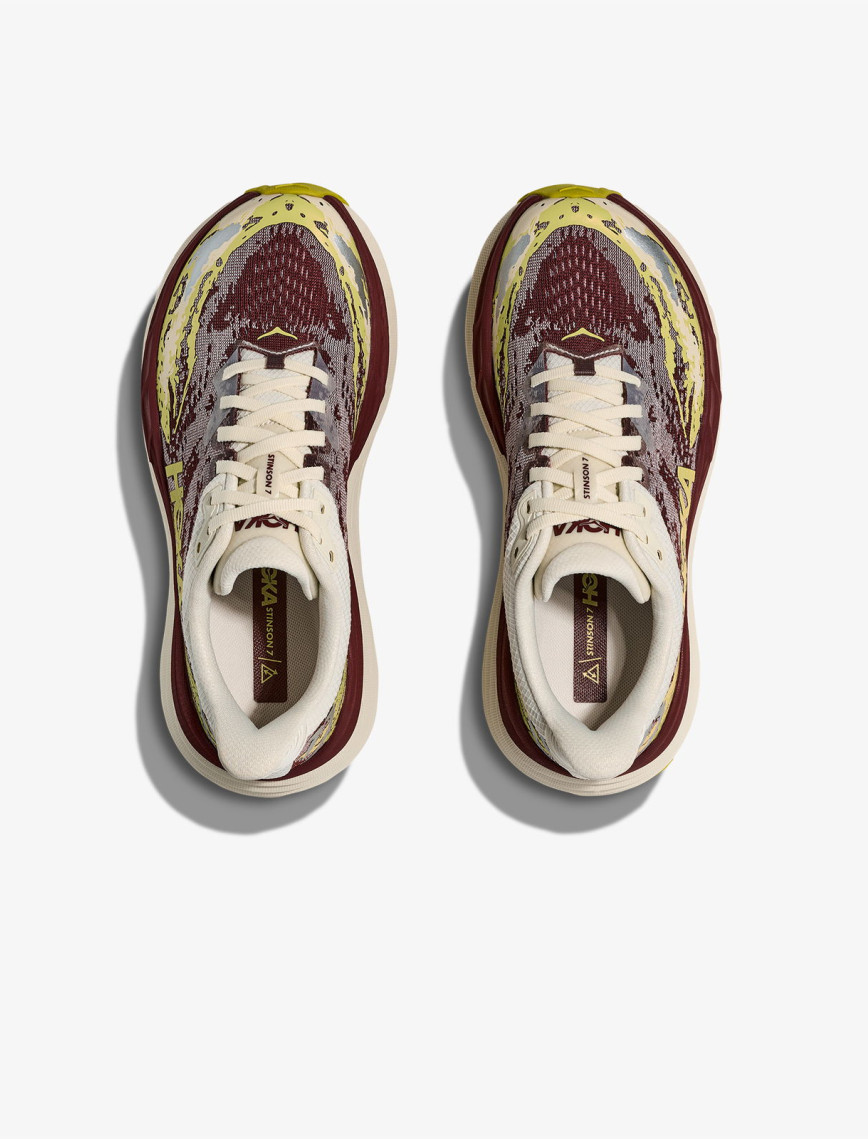 Hoka Stinson 7 Kadın Krem Koşu Ayakkabısı