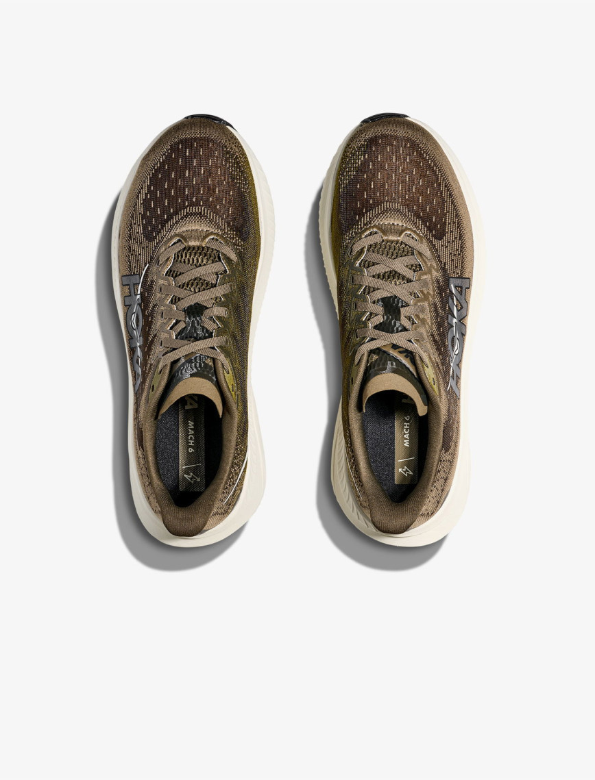 Hoka Mach 6 Erkek Haki Koşu Ayakkabısı