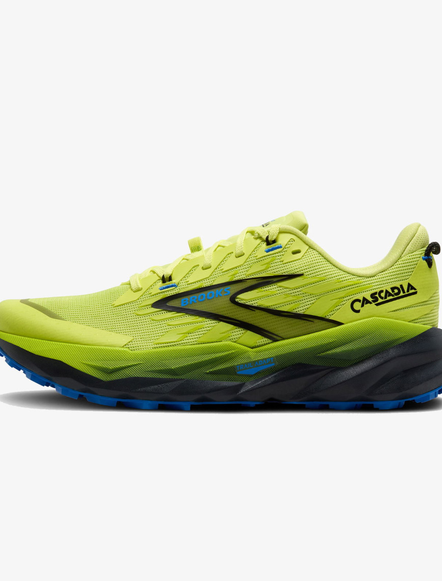 Brooks Cascadia 19 Erkek Sarı Koşu Ayakkabısı