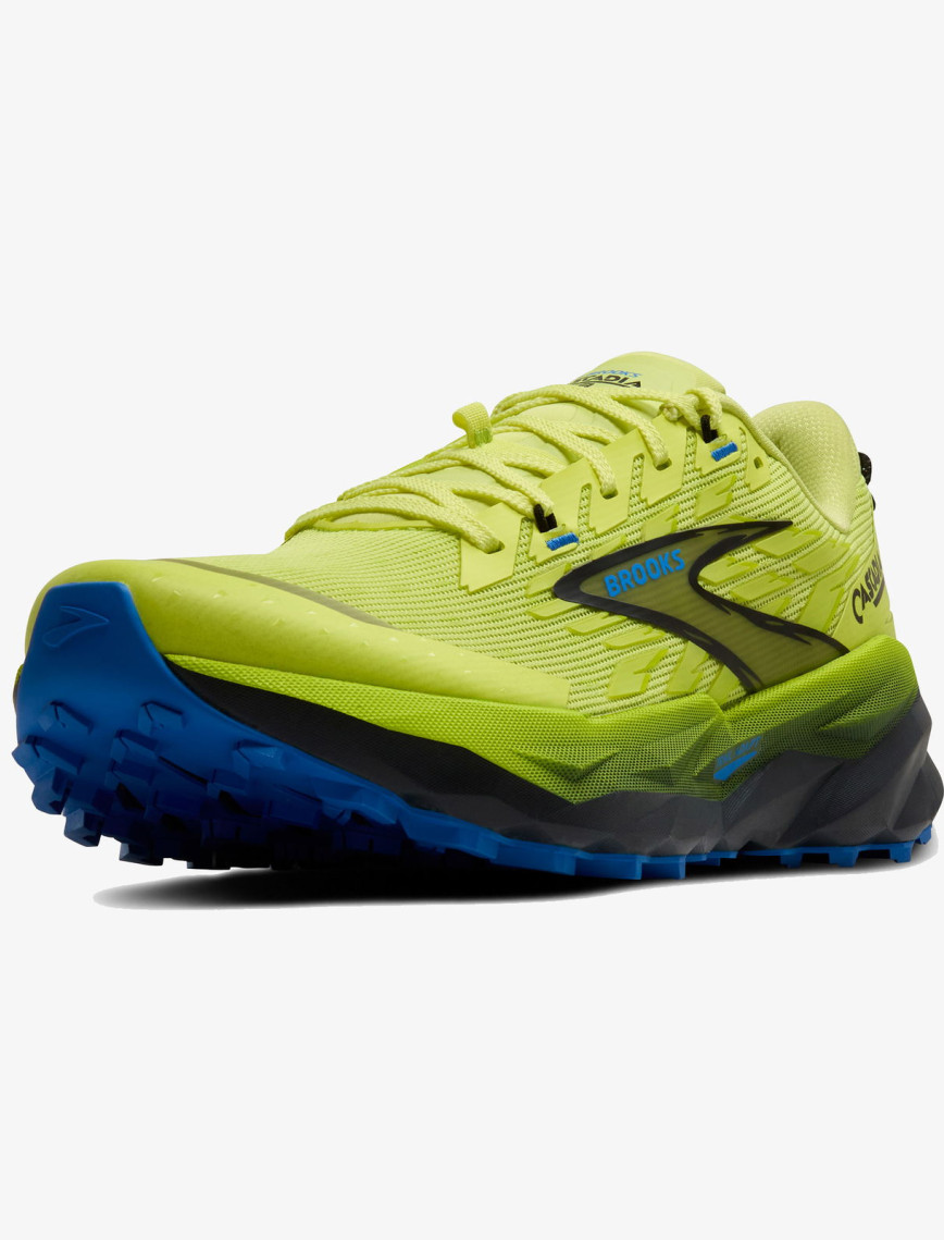 Brooks Cascadia 19 Erkek Sarı Koşu Ayakkabısı