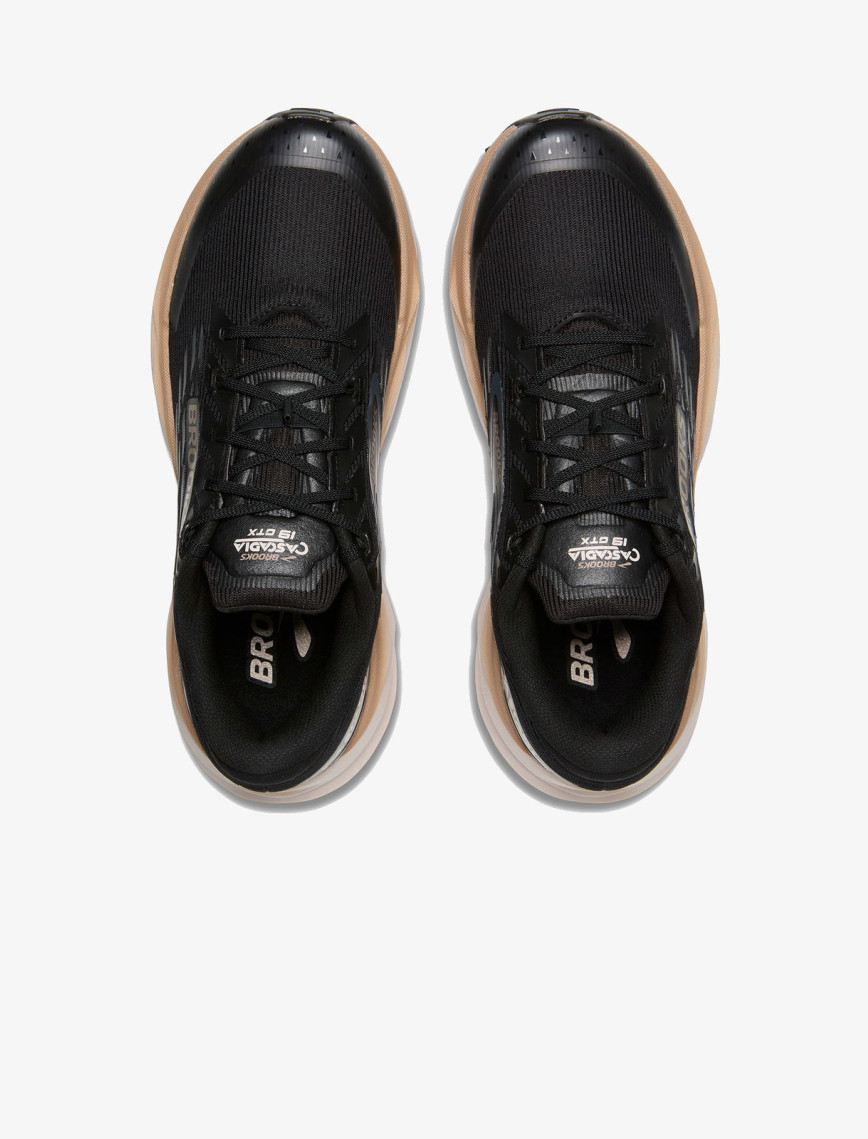 Brooks Cascadia 19 Gore-Tex Erkek Siyah Koşu Ayakkabısı