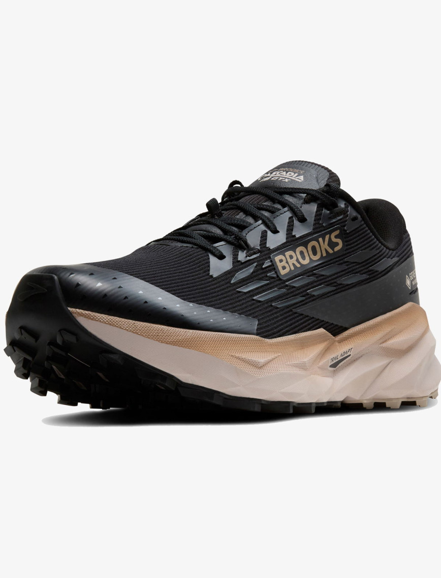 Brooks Cascadia 19 Gore-Tex Erkek Siyah Koşu Ayakkabısı