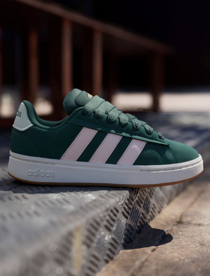 adidas Grand Court Alpha Kadın Yeşil Spor Ayakkabı adidas Grand Court Alpha Kadın Yeşil Spor Ayakkabı