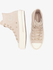 Converse Chuck Taylor All Star Lift Kadın Bej Sneaker Converse Chuck Taylor All Star Lift Kadın Bej Sneaker