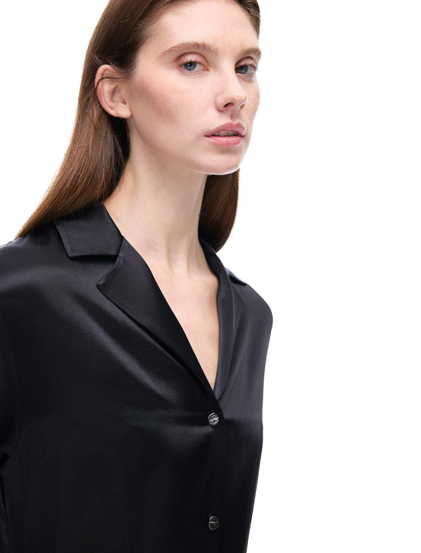 Wonder Midi Boy Takma Kol Siyah Renk Elbise Wonder Midi Boy Takma Kol Siyah Renk Elbise