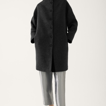 Cronus Siyah Renk Kadın Kaban