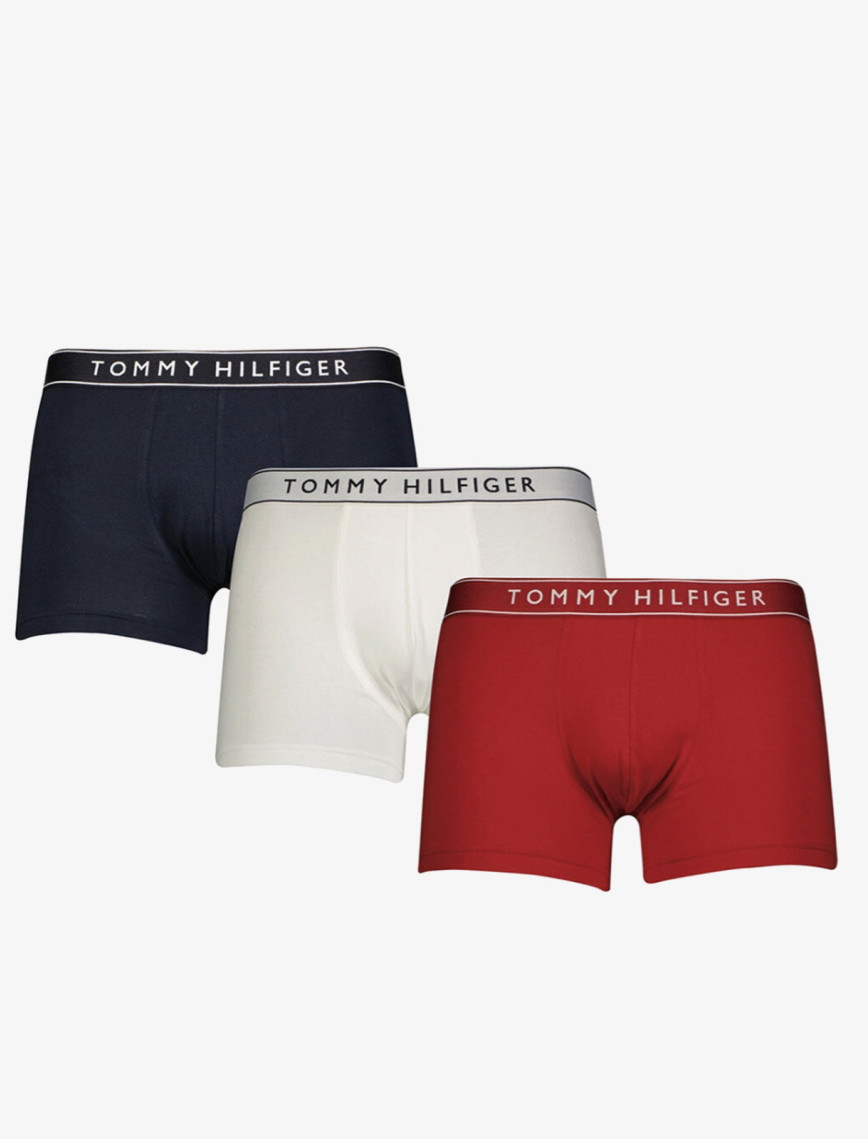 Tommy Hilfiger Trunk Erkek Renkli 3'lü Boxer Tommy Hilfiger Trunk Erkek Renkli 3'lü Boxer