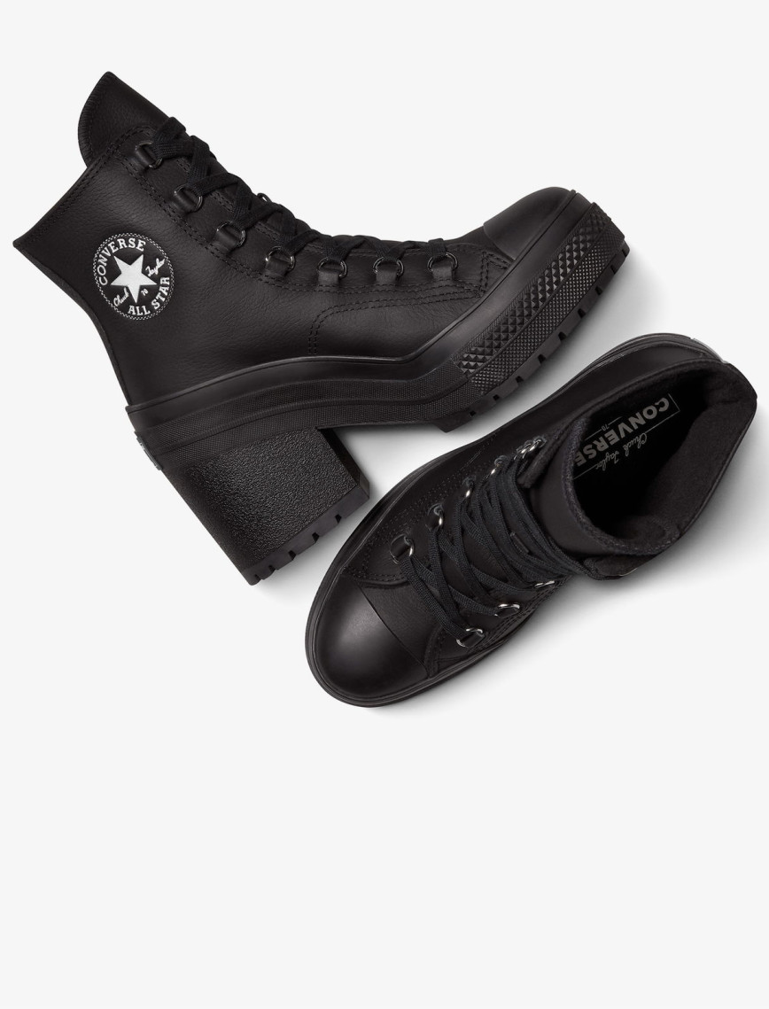 Converse Chuck 70 De Luxe Heel Kadın Siyah Sneaker Converse Chuck 70 De Luxe Heel Kadın Siyah Sneaker