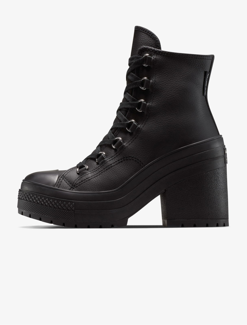 Converse Chuck 70 De Luxe Heel Kadın Siyah Sneaker Converse Chuck 70 De Luxe Heel Kadın Siyah Sneaker