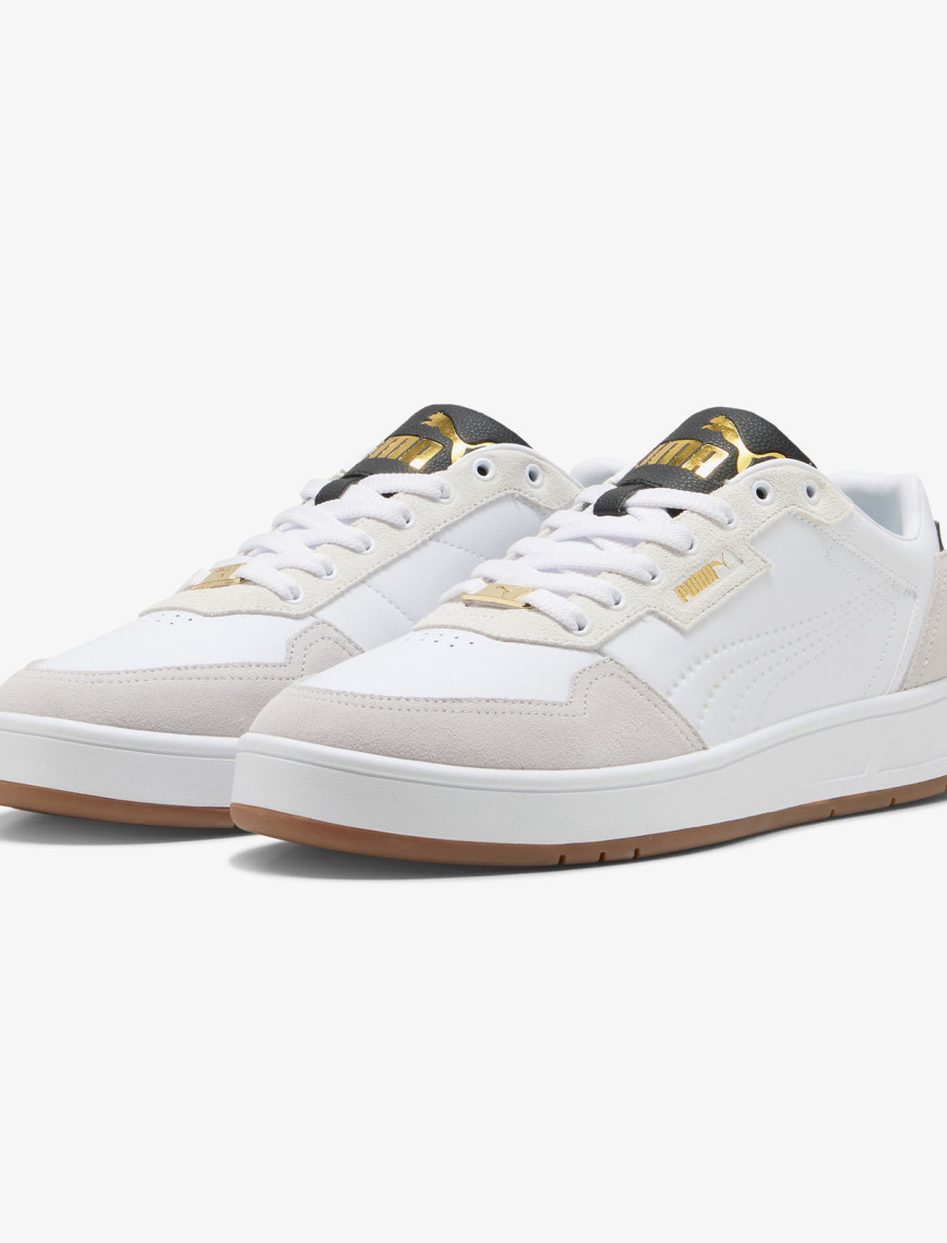 Puma Court Classic Lux Sd Erkek Beyaz Spor Ayakkabı Puma Court Classic Lux Sd Erkek Beyaz Spor Ayakkabı