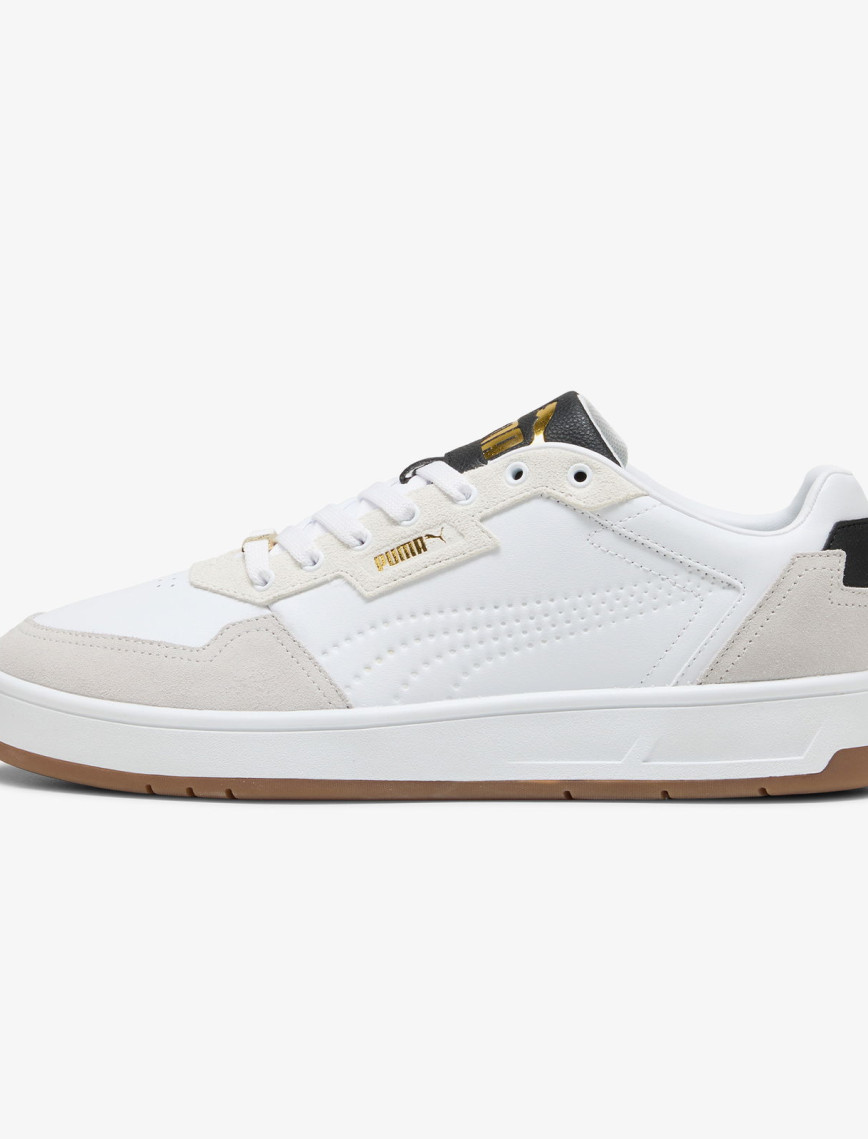 Puma Court Classic Lux Sd Erkek Beyaz Spor Ayakkabı Puma Court Classic Lux Sd Erkek Beyaz Spor Ayakkabı