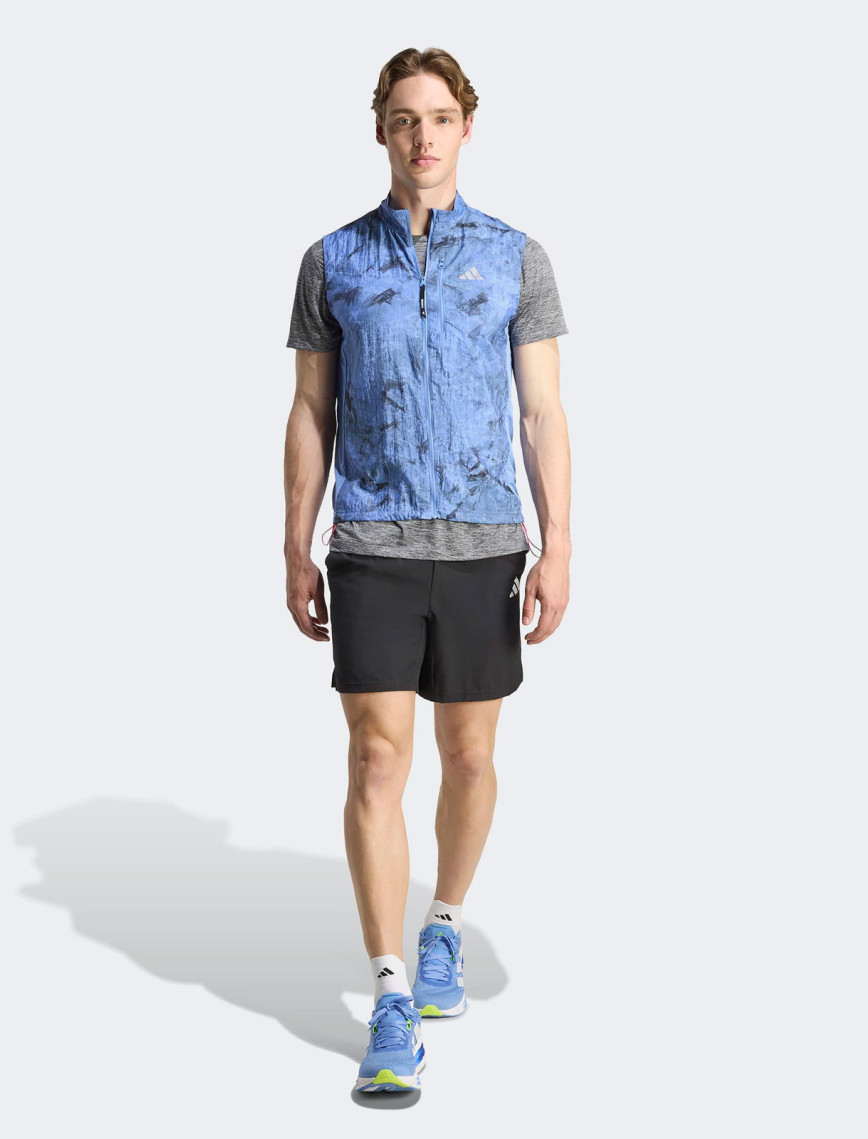 adidas Own The Run Melange Erkek Gri Koşu T-Shirt adidas Own The Run Melange Erkek Gri Koşu T-Shirt