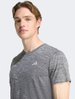 adidas Own The Run Melange Erkek Gri Koşu T-Shirt adidas Own The Run Melange Erkek Gri Koşu T-Shirt