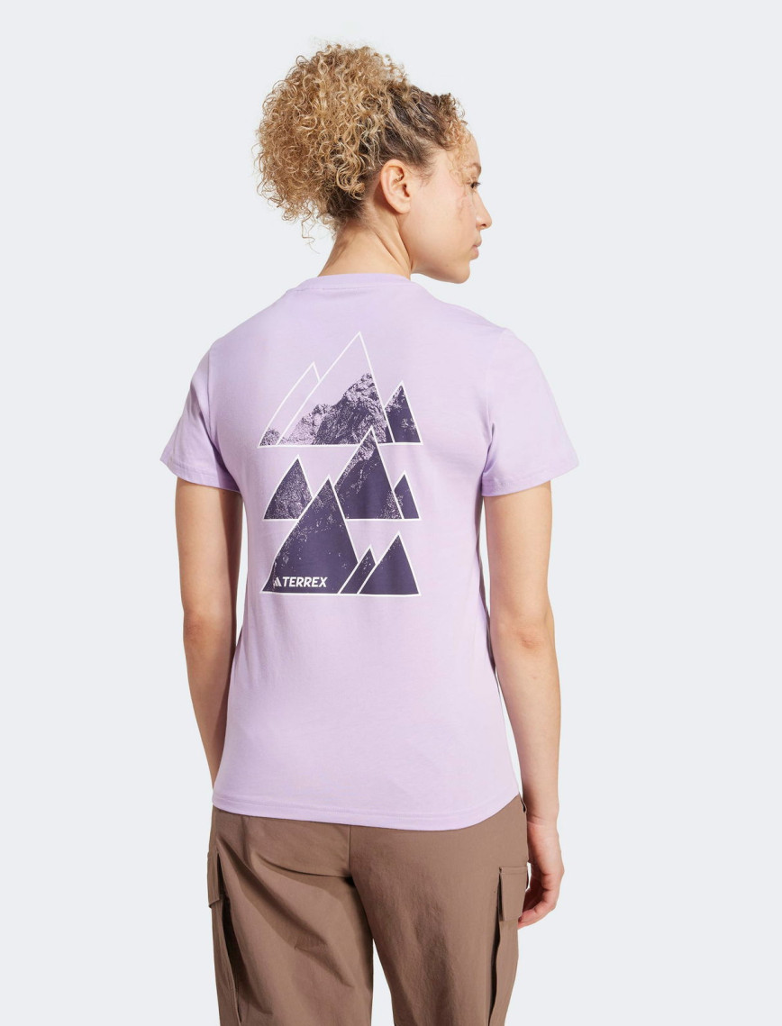 adidas Athlete Kadın Mor Günlük T-Shirt adidas Athlete Kadın Mor Günlük T-Shirt