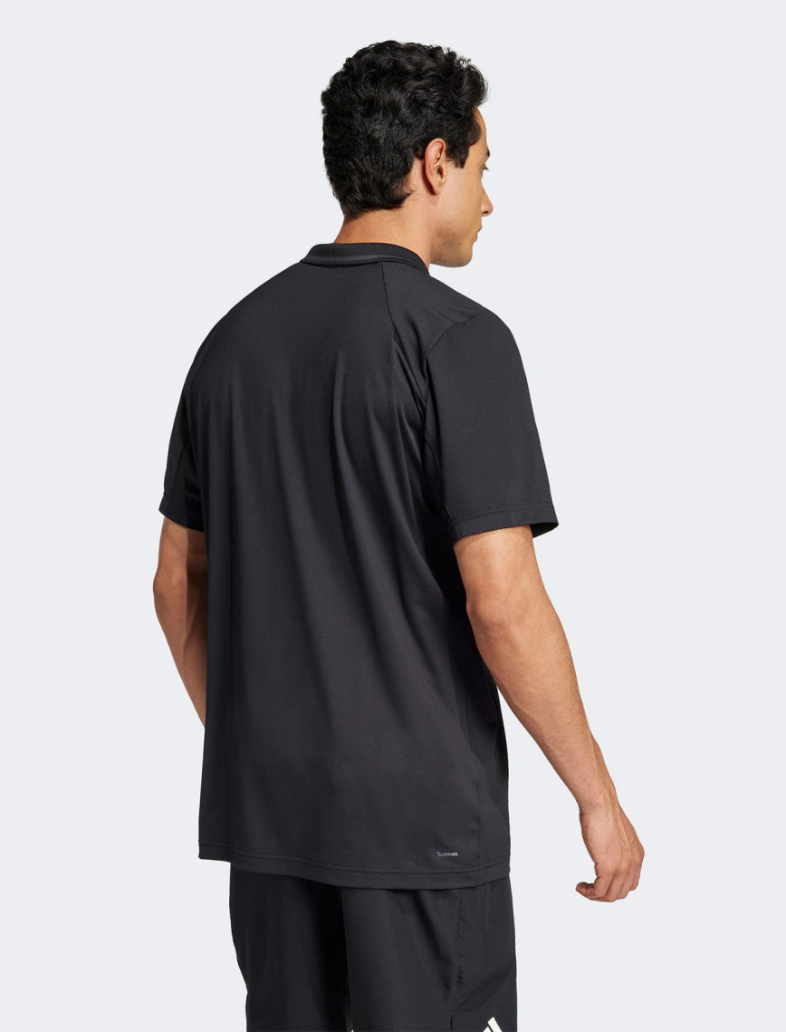 adidas Club Pique Erkek Siyah Tenis Polo adidas Club Pique Erkek Siyah Tenis Polo