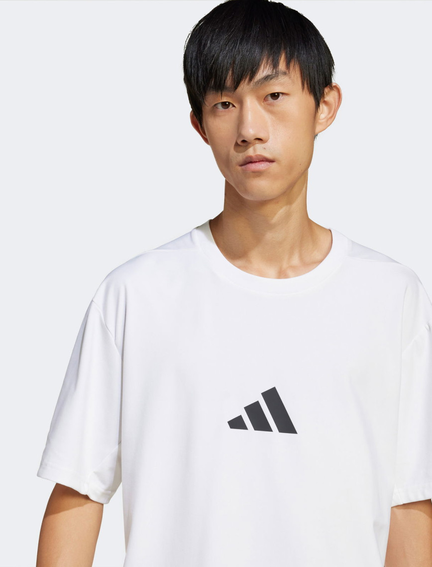 adidas Z.N.E. Loose Fit Erkek Beyaz T-Shirt adidas Z.N.E. Loose Fit Erkek Beyaz T-Shirt