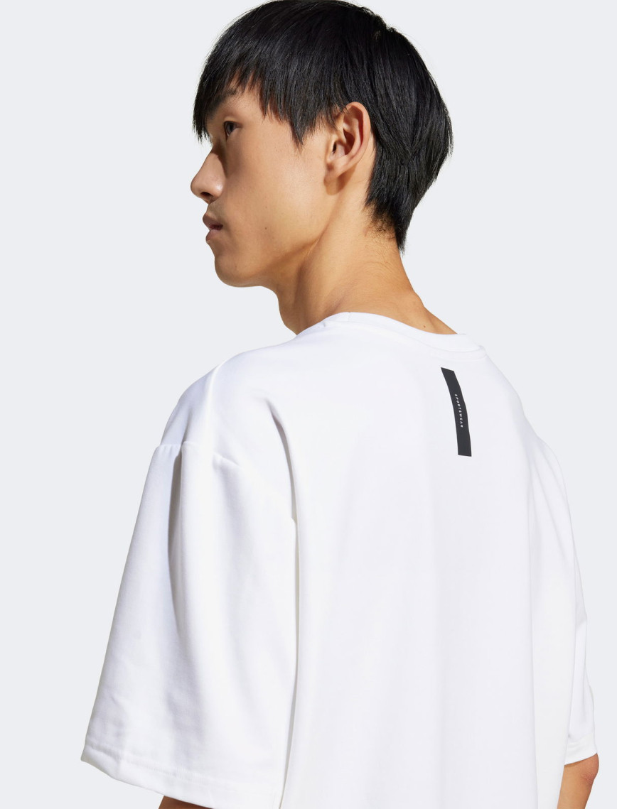 adidas Z.N.E. Loose Fit Erkek Beyaz T-Shirt adidas Z.N.E. Loose Fit Erkek Beyaz T-Shirt