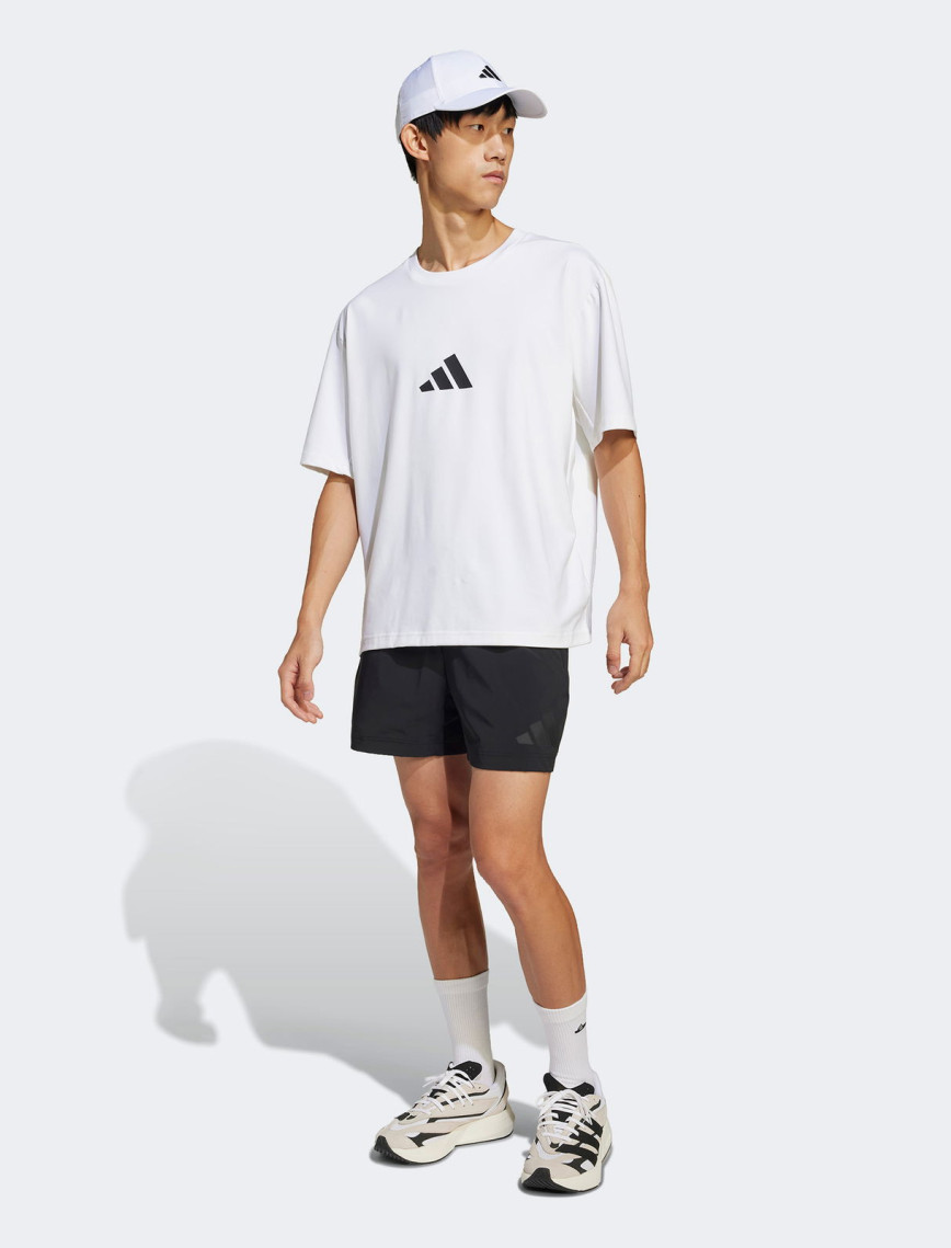 adidas Z.N.E. Loose Fit Erkek Beyaz T-Shirt adidas Z.N.E. Loose Fit Erkek Beyaz T-Shirt