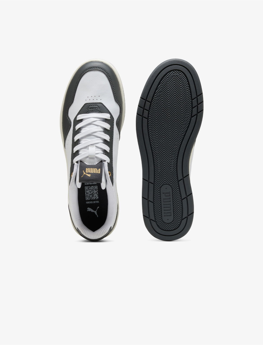 Puma Court Classic Unisex Beyaz Spor Ayakkabı Puma Court Classic Unisex Beyaz Spor Ayakkabı