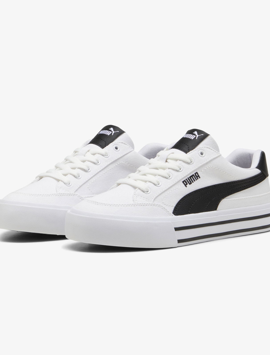 Puma Court Classic Vulc Fs Erkek Beyaz Spor Ayakkabı Puma Court Classic Vulc Fs Erkek Beyaz Spor Ayakkabı