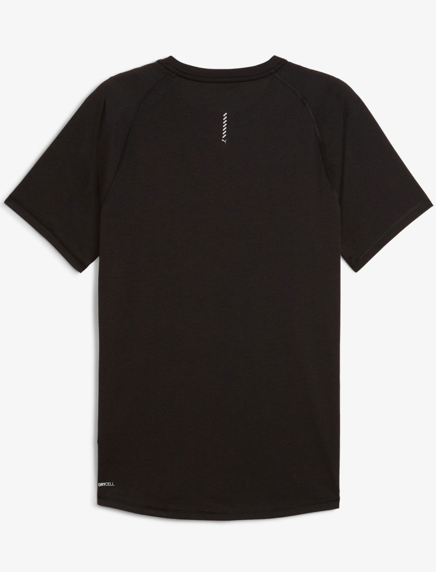 Puma Run Velocity Tri-Blend Erkek Siyah Koşu T-Shirt Puma Run Velocity Tri-Blend Erkek Siyah Koşu T-Shirt