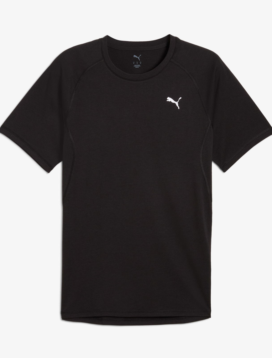Puma Run Velocity Tri-Blend Erkek Siyah Koşu T-Shirt Puma Run Velocity Tri-Blend Erkek Siyah Koşu T-Shirt