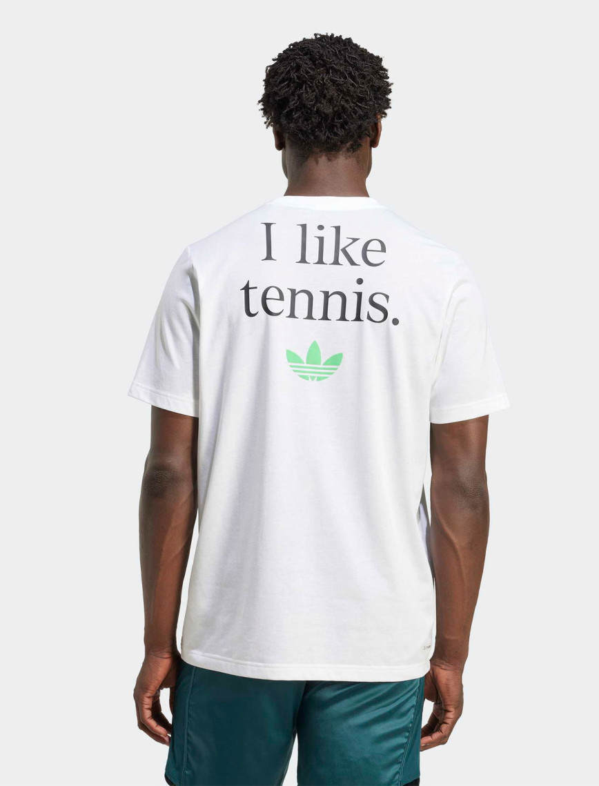 adidas Tns Ori G T Erkek Beyaz Tenis T-Shirt adidas Tns Ori G T Erkek Beyaz Tenis T-Shirt