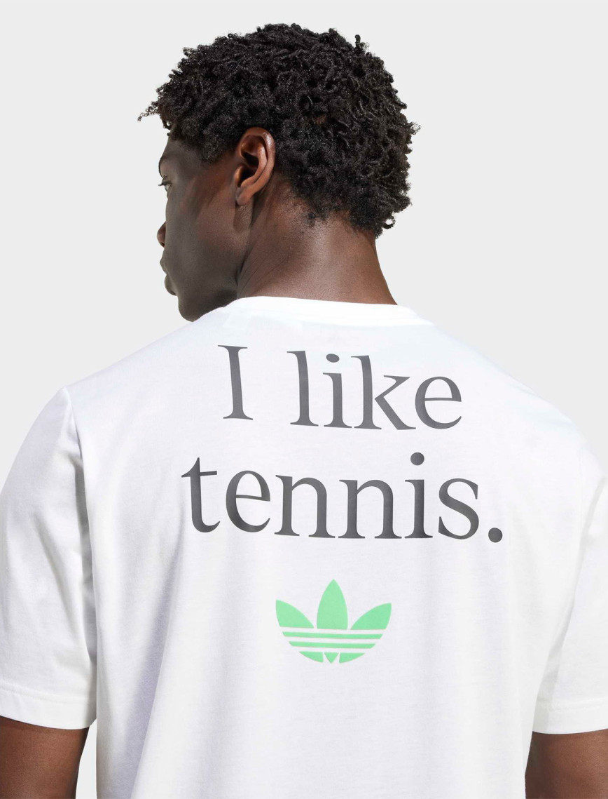 adidas Tns Ori G T Erkek Beyaz Tenis T-Shirt adidas Tns Ori G T Erkek Beyaz Tenis T-Shirt