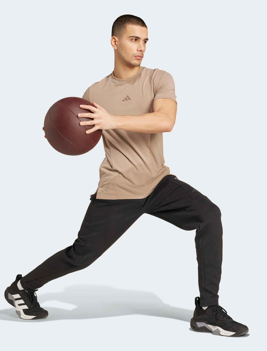 adidas Designed For Training Erkek Kahverengi Antrenman T-Shirt adidas Designed For Training Erkek Kahverengi Antrenman T-Shirt