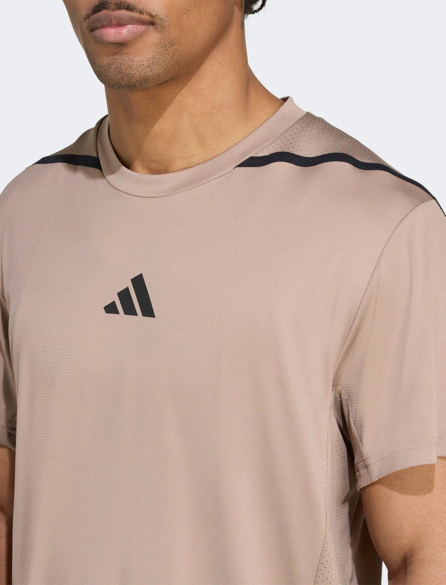 adidas Designed For Training Pro Series Erkek Kahverengi Antrenman T-Shirt adidas Designed For Training Pro Series Erkek Kahverengi Antrenman T-Shirt