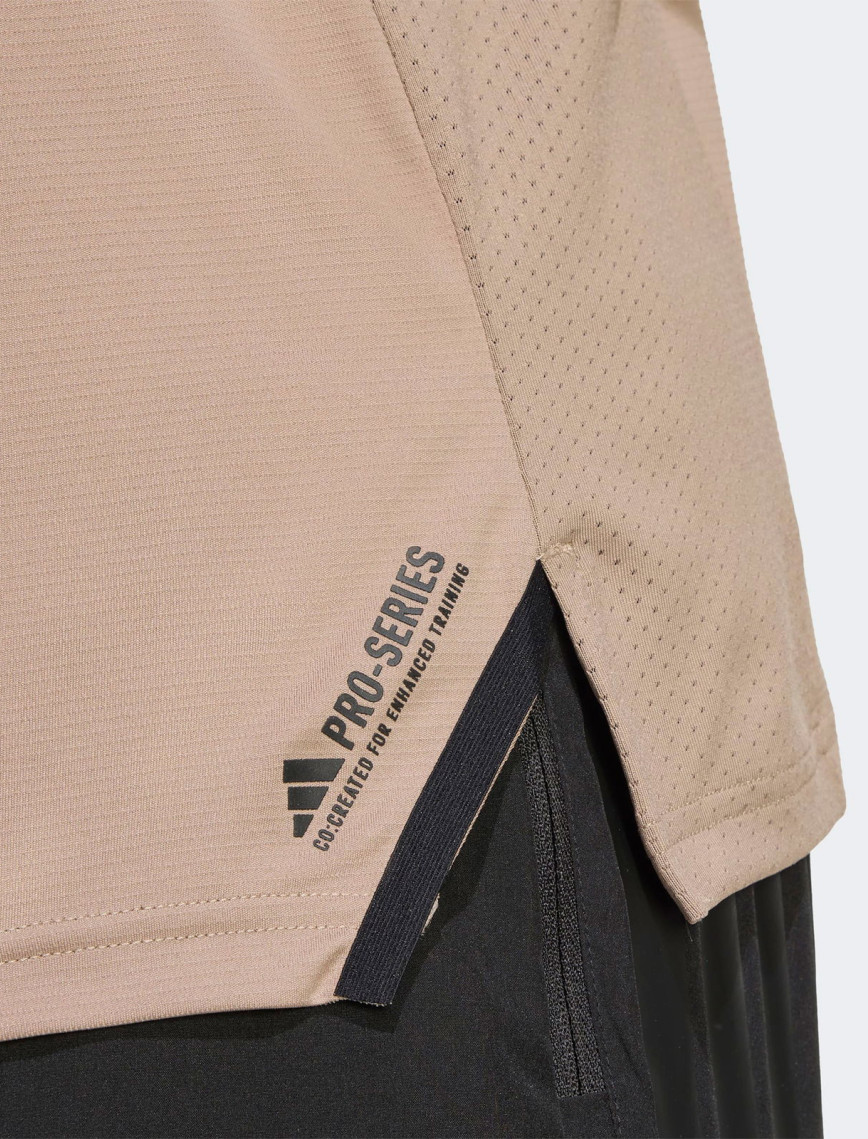 adidas Designed For Training Pro Series Erkek Kahverengi Antrenman T-Shirt adidas Designed For Training Pro Series Erkek Kahverengi Antrenman T-Shirt