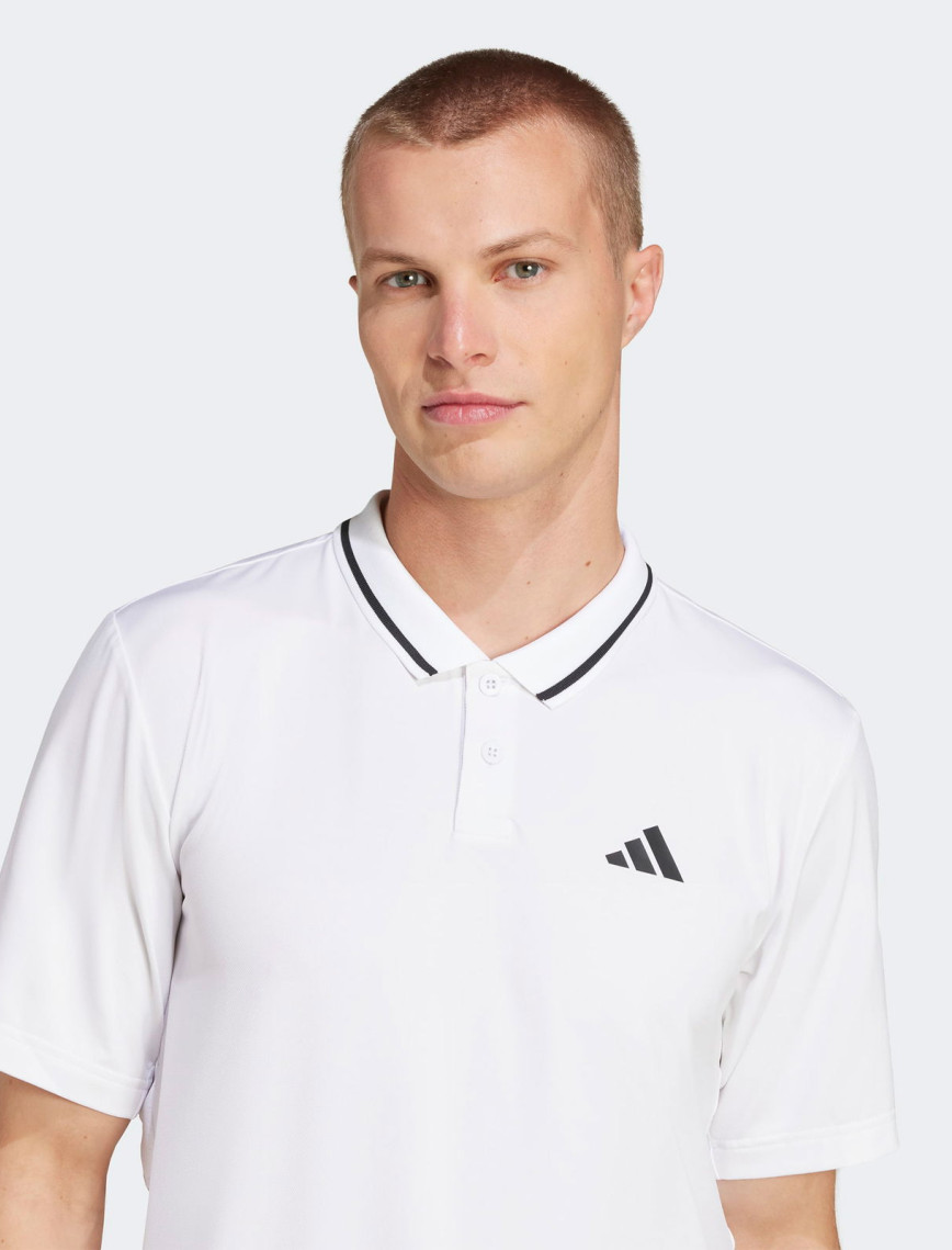 adidas Club Tennis Climacool Pique Erkek Beyaz Tenis Polo adidas Club Tennis Climacool Pique Erkek Beyaz Tenis Polo