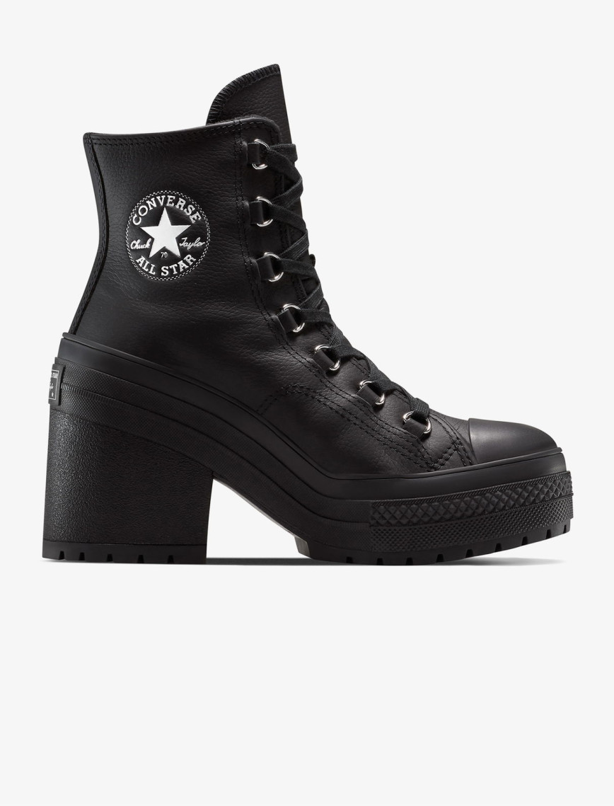 Converse Chuck 70 De Luxe Heel Kadın Siyah Sneaker Converse Chuck 70 De Luxe Heel Kadın Siyah Sneaker