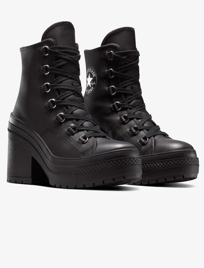 Converse Chuck 70 De Luxe Heel Kadın Siyah Sneaker Converse Chuck 70 De Luxe Heel Kadın Siyah Sneaker