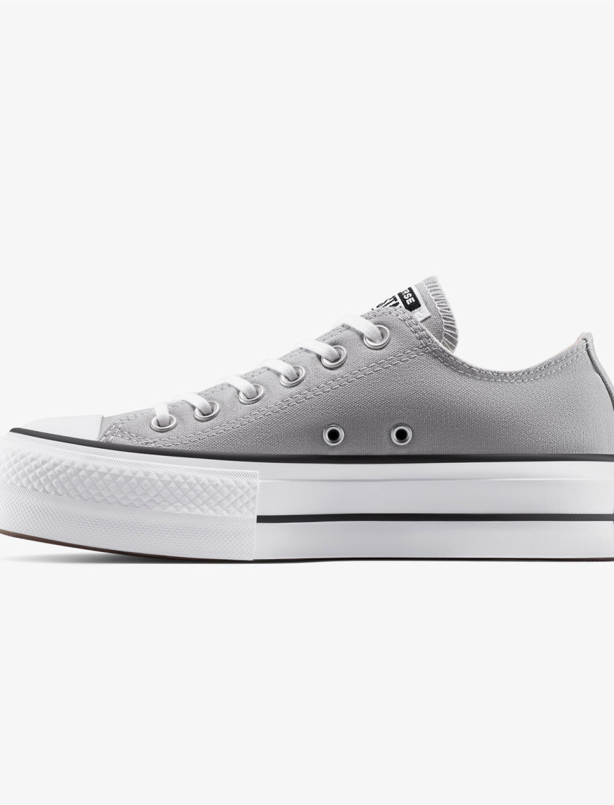 Converse Chuck Taylor All Star Lift Kadın Gri Sneaker Converse Chuck Taylor All Star Lift Kadın Gri Sneaker