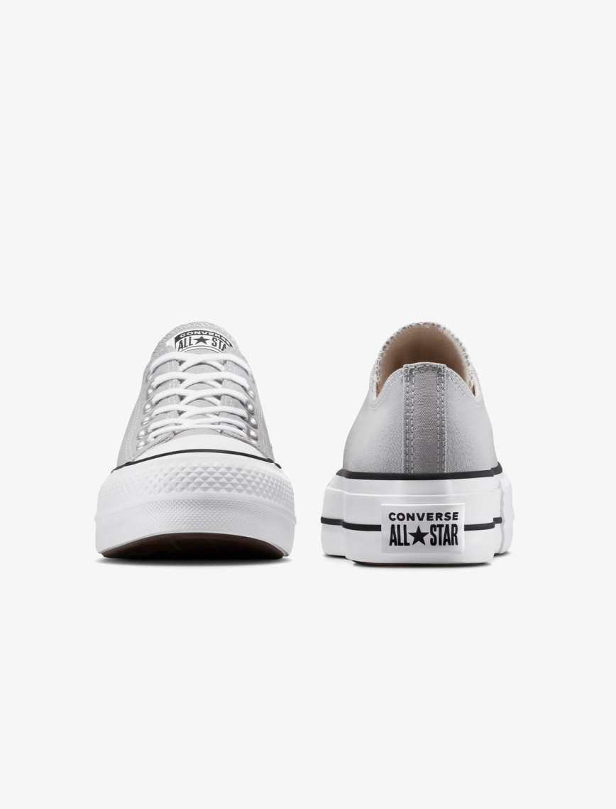 Converse Chuck Taylor All Star Lift Kadın Gri Sneaker Converse Chuck Taylor All Star Lift Kadın Gri Sneaker