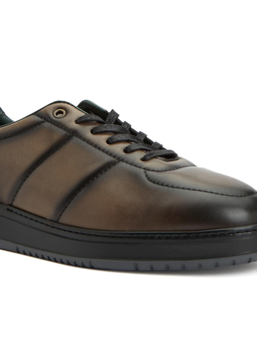 George Hogg Erkek Kahverengi Günlük Rahat Deri Sneaker George Hogg Erkek Kahverengi Günlük Rahat Deri Sneaker