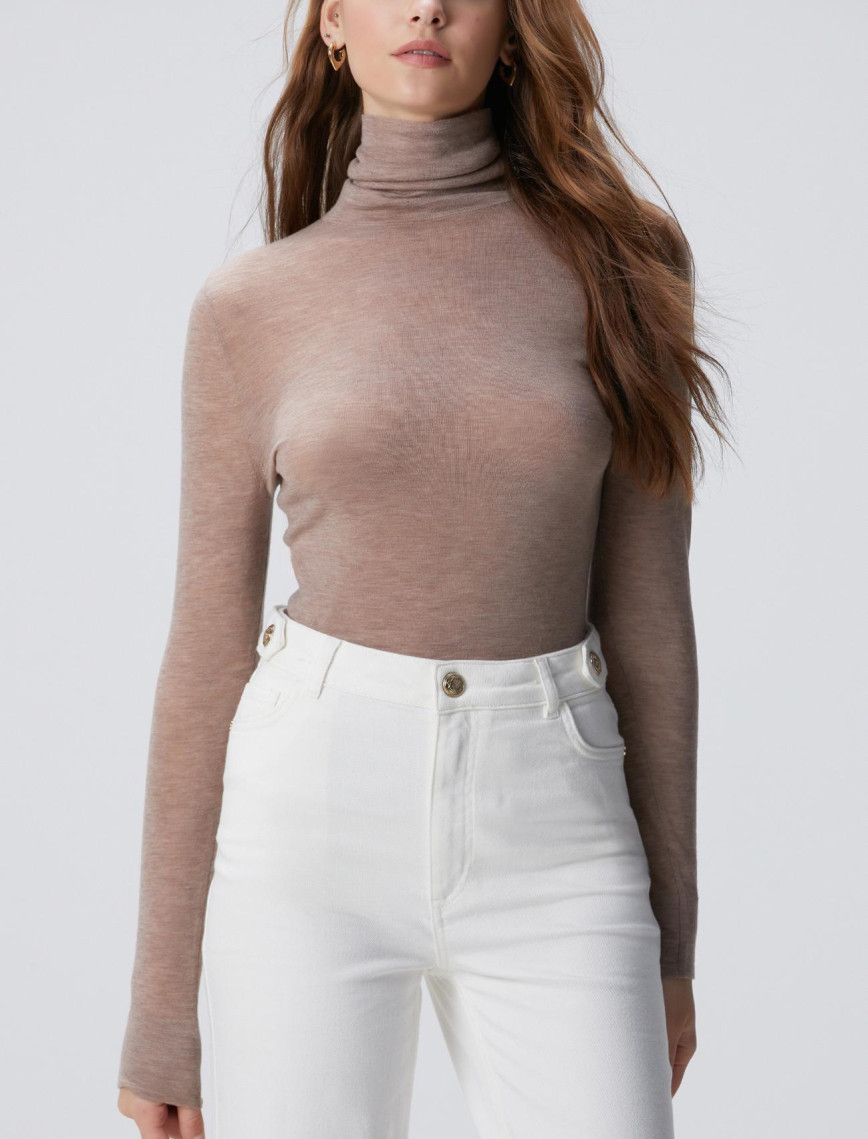 Network Kadın Limited Kırık Beyaz Yün Kazak Network Kadın Limited Kırık Beyaz Yün Kazak