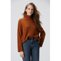 Network Kadın Camel Yün Karışımlı Triko Kazak Network Kadın Camel Yün Karışımlı Triko Kazak