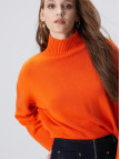 Network Kadın Turuncu Yün Karışımlı Triko Kazak Network Kadın Turuncu Yün Karışımlı Triko Kazak