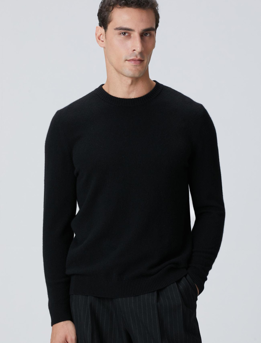 Network Erkek Limited Siyah Kaşmir Kazak Network Erkek Limited Siyah Kaşmir Kazak