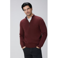 Network Erkek Bordo Triko Kazak Network Erkek Bordo Triko Kazak