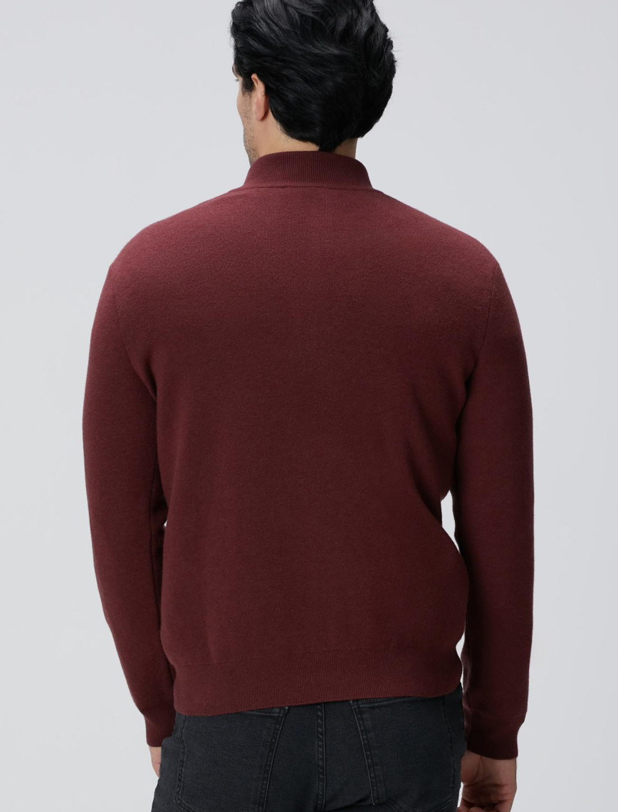 Network Erkek Bordo Triko Kazak Network Erkek Bordo Triko Kazak