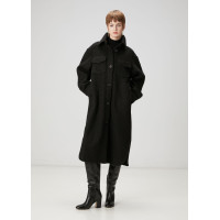 Beymen Club Kadın Siyah Uzun Dış Gömlek Beymen Club Kadın Siyah Uzun Dış Gömlek