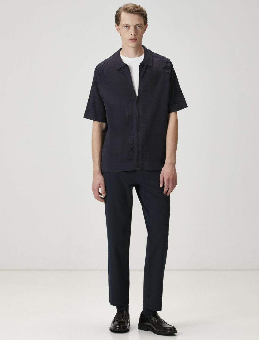 Beymen Club Erkek Koyu Lacivert Polo Yaka Triko Gömlek Beymen Club Erkek Koyu Lacivert Polo Yaka Triko Gömlek