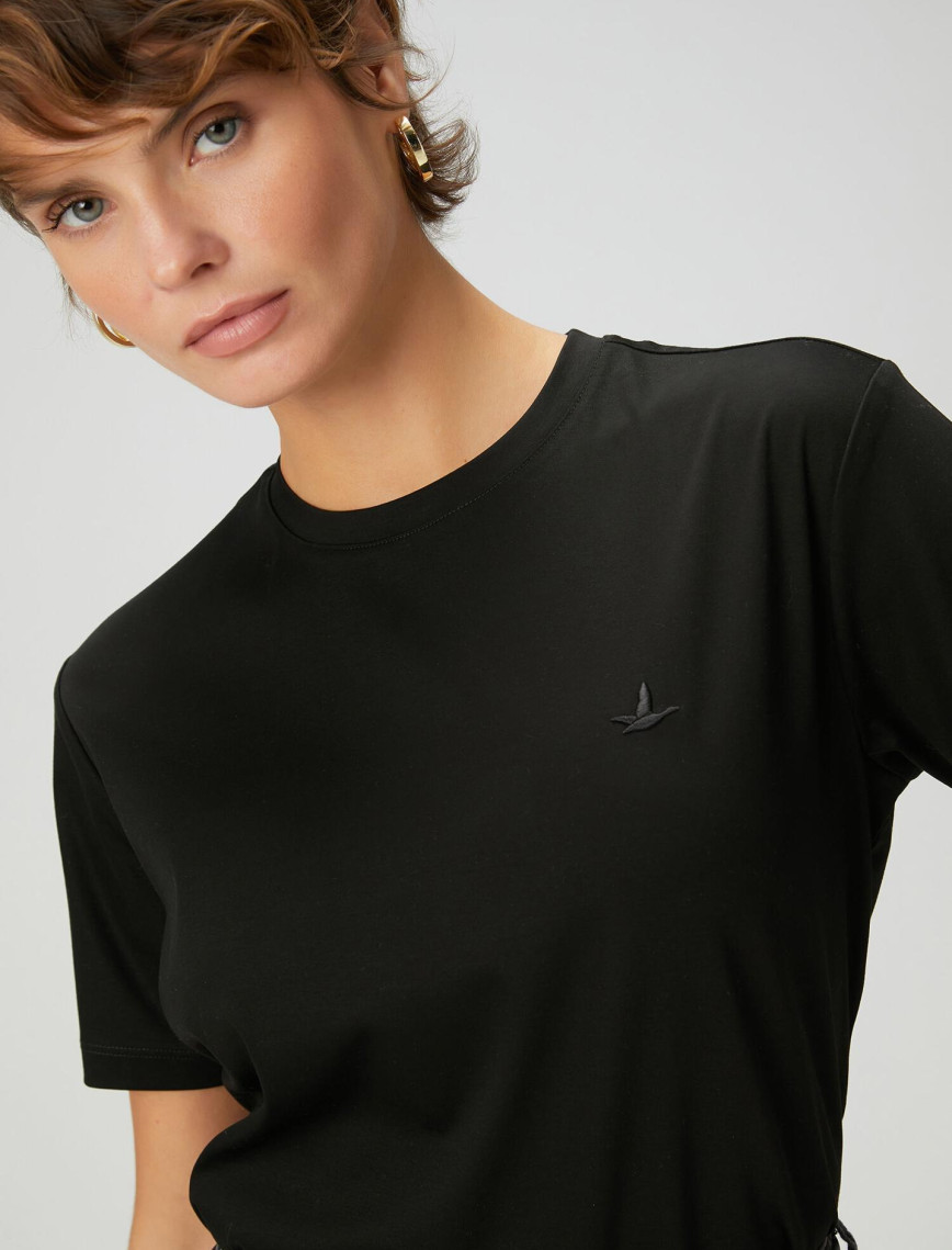 Beymen Club Kadın Siyah T-shirt Beymen Club Kadın Siyah T-shirt