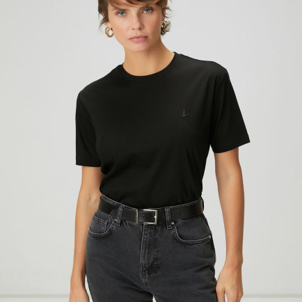 Beymen Club Kadın Siyah T-shirt