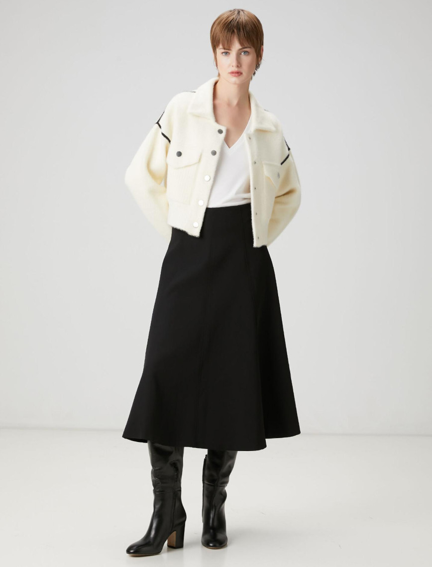 Beymen Club Kadın Beyaz V Yaka T-shirt Beymen Club Kadın Beyaz V Yaka T-shirt